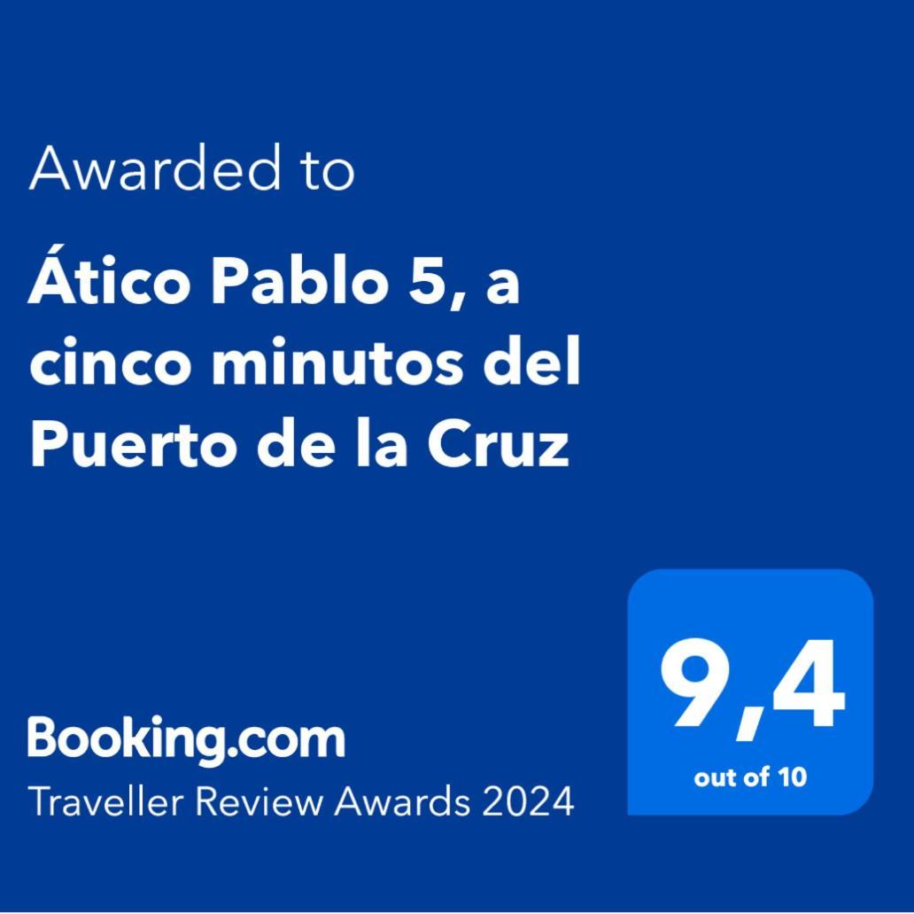 Atico Pablo 5, A Cinco Minutos Del Puerto De La Cruz Appartement Los Realejos